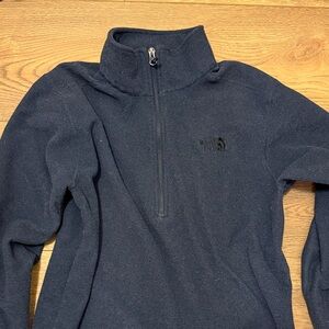 The North Face Men's Dark Blue Zip-Up Sweater